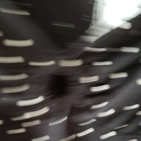 Reitmans Black and White Polka Dot Blouse - Picture 4 of 8